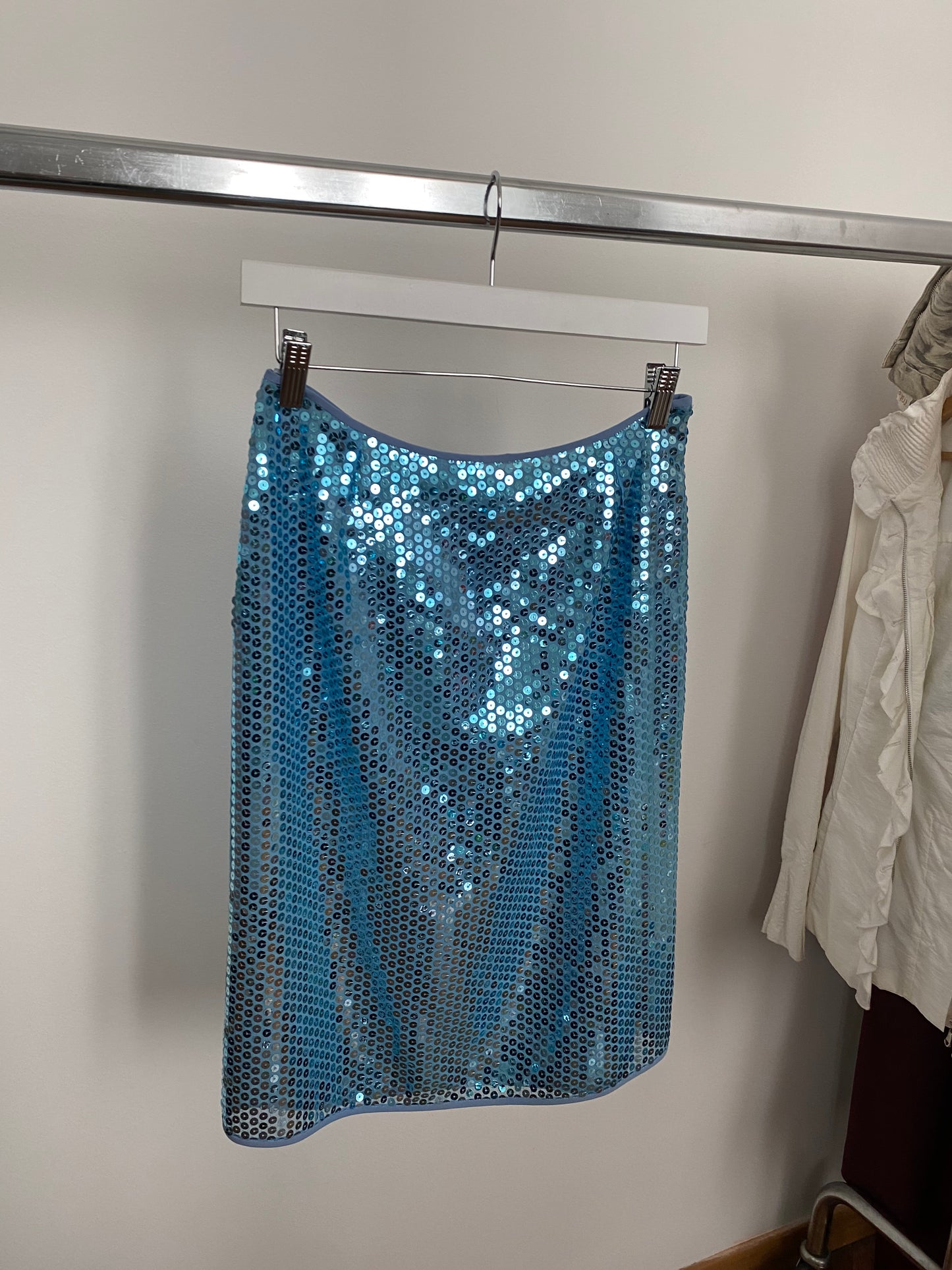 DOLCE E GABBANA PAILLETTES SKIRT