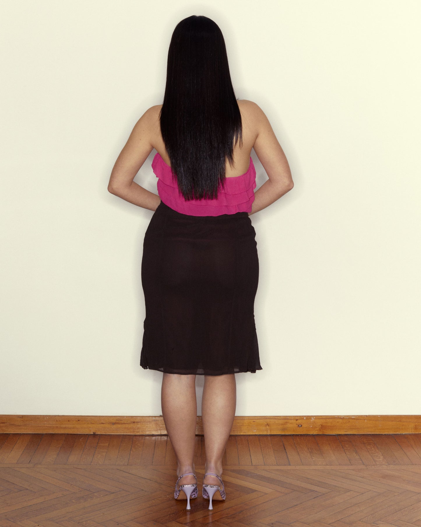 LUISA SPAGNOLI ROSE TOP
