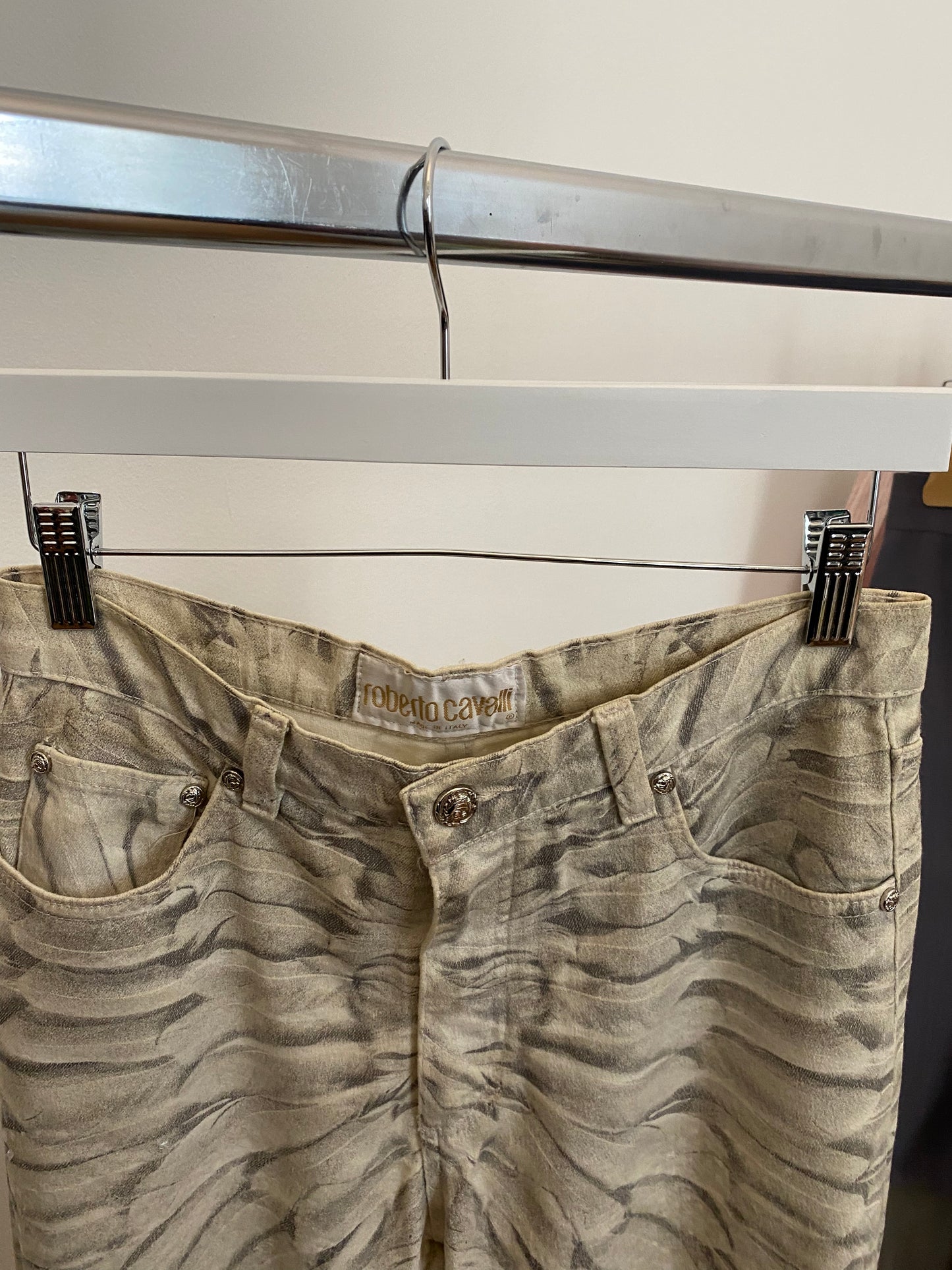 PLUMES SEQUIN DENIM PANT
