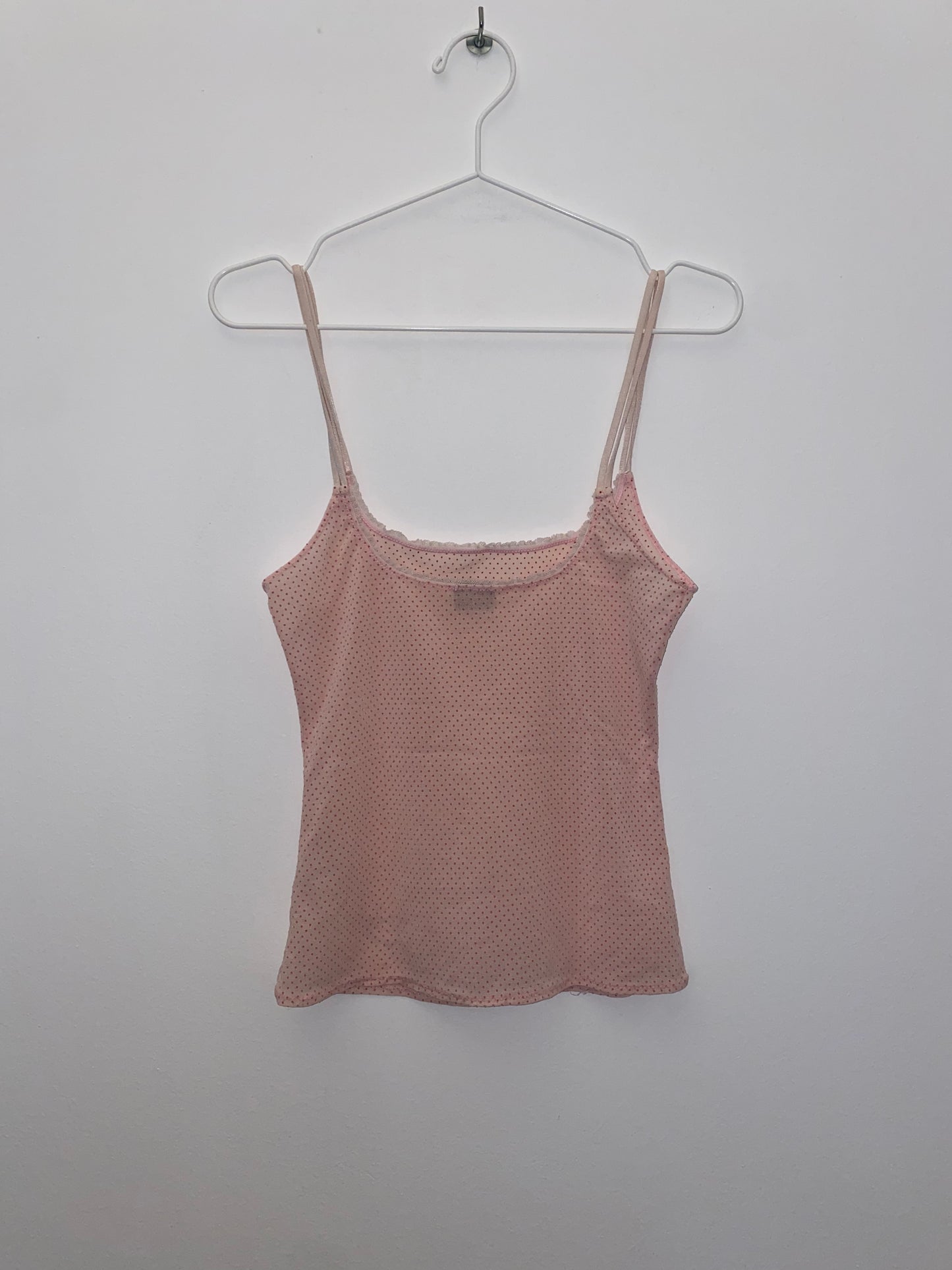 BLUGIRLS PINK POIS TANK TOP