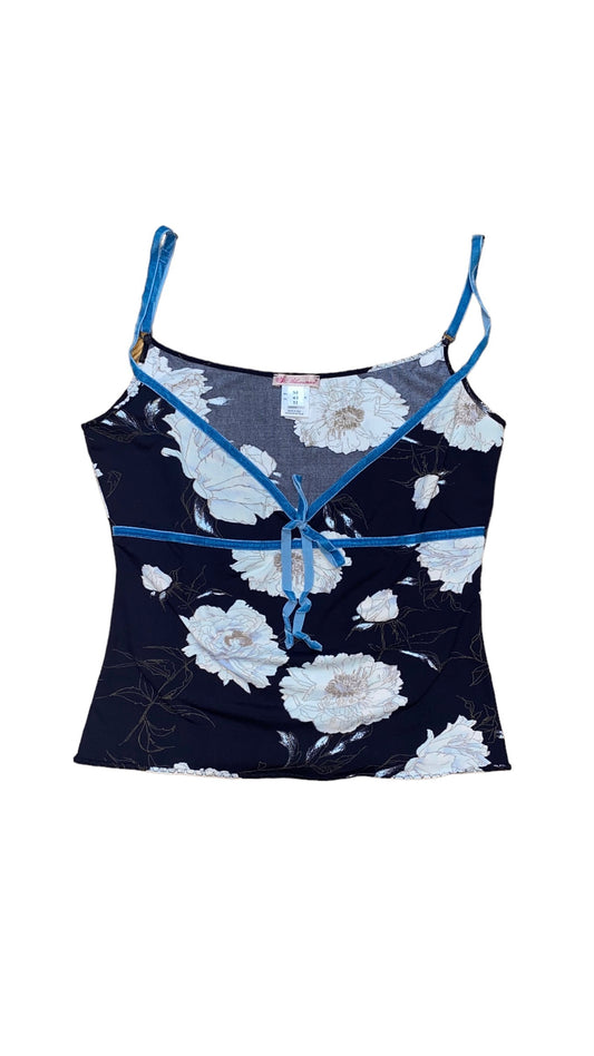 BLUMARINE FLOWER TANK TOP